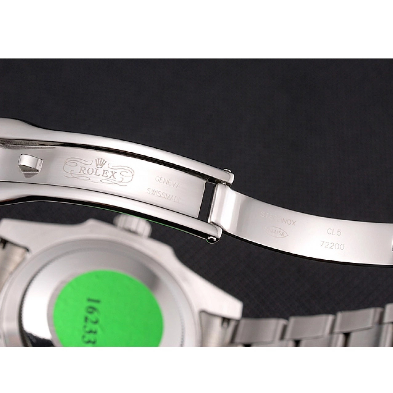 AAA replica watch Black Dial And Submariner Steel Bamford Bracelet Numerals Bezel Roman Case Black Rolex With Stainless 0702